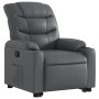 Sillón reclinable elevable cuero artificial gris de , Sillones - Ref: Foro24-3206602, Precio: 273,99 €, Descuento: %