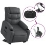 Reclining and lift chair in gray faux leather by , Armchairs - Ref: Foro24-3206602, Price: 291,33 €, Discount: %