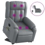 Electric lift massage chair in gray synthetic leather by , Armchairs - Ref: Foro24-3205288, Price: 375,99 €, Discount: %