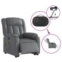 Sillón de masaje elevable eléctrico cuero sintético gris de , Sillones - Ref: Foro24-3205288, Precio: 307,99 €, Descuento: %