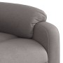 Sillón reclinable de masaje elevable tela gris taupé de , Sillones - Ref: Foro24-3205000, Precio: 297,78 €, Descuento: %