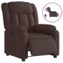 Sillón reclinable eléctrico tela marrón oscuro de , Sillones - Ref: Foro24-3205297, Precio: 249,97 €, Descuento: %