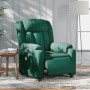 Dark green electric massage recliner chair by , Armchairs - Ref: Foro24-3205310, Price: 290,22 €, Discount: %