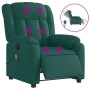 Dark green electric massage recliner chair by , Armchairs - Ref: Foro24-3205310, Price: 290,22 €, Discount: %