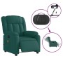 Sillón reclinable de masaje eléctrico tela verde oscuro de , Sillones - Ref: Foro24-3205310, Precio: 290,22 €, Descuento: %