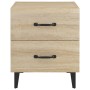 Bedside table in Sonoma oak color, 40x35x47.5 cm by vidaXL, Nightstands - Ref: Foro24-811994, Price: 51,68 €, Discount: %