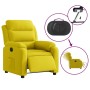 Sillón reclinable eléctrico de terciopelo amarillo de , Sillones - Ref: Foro24-3205077, Precio: 319,89 €, Descuento: %