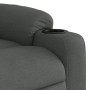 Sillón reclinable de masaje eléctrico tela gris oscuro de , Sillones - Ref: Foro24-3206637, Precio: 317,72 €, Descuento: %