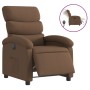 Sillón reclinable eléctrico de tela marrón de , Sillones - Ref: Foro24-3203958, Precio: 247,74 €, Descuento: %