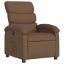 Sillón reclinable eléctrico de tela marrón de , Sillones - Ref: Foro24-3203958, Precio: 247,74 €, Descuento: %