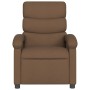 Sillón reclinable eléctrico de tela marrón de , Sillones - Ref: Foro24-3203958, Precio: 247,74 €, Descuento: %