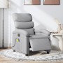 Electric Massage Recliner Light Gray Fabric by , Armchairs - Ref: Foro24-3203966, Price: 250,62 €, Discount: %