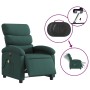 Sillón reclinable de masaje eléctrico tela verde oscuro de , Sillones - Ref: Foro24-3203972, Precio: 269,13 €, Descuento: %