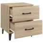 Bedside table in Sonoma oak color, 40x35x47.5 cm by vidaXL, Nightstands - Ref: Foro24-811994, Price: 51,68 €, Discount: %