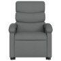 Dark gray fabric reclining massage chair by , Armchairs - Ref: Foro24-3203991, Price: 284,07 €, Discount: %