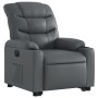 Sillón reclinable elevable eléctrico de cuero sintético gris de , Sillones - Ref: Foro24-3206616, Precio: 332,00 €, Descuento: %