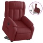 Sillón reclinable elevable tela rojo tinto de , Sillones - Ref: Foro24-3205319, Precio: 307,93 €, Descuento: %