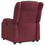 Sillón reclinable elevable tela rojo tinto de , Sillones - Ref: Foro24-3205319, Precio: 307,93 €, Descuento: %