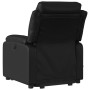 Black artificial leather foot massage recliner. by , Armchairs - Ref: Foro24-3205049, Price: 305,71 €, Discount: %