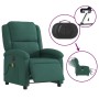 Sillón reclinable de masaje eléctrico terciopelo verde oscuro de , Sillones - Ref: Foro24-3204291, Precio: 268,10 €, Descuent...