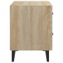 Bedside table in Sonoma oak color, 40x35x47.5 cm by vidaXL, Nightstands - Ref: Foro24-811994, Price: 51,68 €, Discount: %