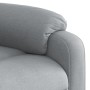 Light gray fabric electric reclining and lifting massage chair by , Armchairs - Ref: Foro24-3205016, Price: 333,96 €, Discoun...