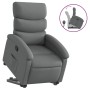 Sillón reclinable elevable de tela gris oscuro de , Sillones - Ref: Foro24-3203979, Precio: 271,84 €, Descuento: %