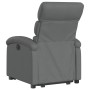 Sillón reclinable elevable de tela gris oscuro de , Sillones - Ref: Foro24-3203979, Precio: 271,84 €, Descuento: %