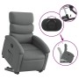 Sillón reclinable elevable de tela gris oscuro de , Sillones - Ref: Foro24-3203979, Precio: 271,84 €, Descuento: %