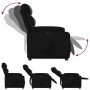 Electric black synthetic leather reclining and lifting armchair by , Armchairs - Ref: Foro24-3205056, Price: 323,86 €, Discou...