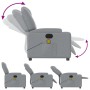 Light gray electric massage recliner chair by , Armchairs - Ref: Foro24-3204356, Price: 286,99 €, Discount: %