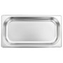 Gastronorm trays 12 units GN 1/3 40 mm stainless steel by vidaXL, Buckets for steam tables - Ref: Foro24-50893, Price: 81,98 ...