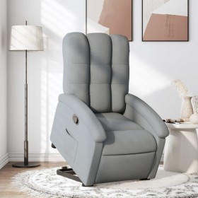 Light gray fabric reclining and lift chair by , Armchairs - Ref: Foro24-3204092, Price: 272,17 €, Discount: %