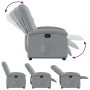 Sillón reclinable elevable de tela gris claro de , Sillones - Ref: Foro24-3204092, Precio: 257,91 €, Descuento: %