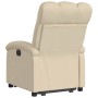 Cream-colored fabric reclining and lift chair by , Armchairs - Ref: Foro24-3204101, Price: 271,04 €, Discount: %