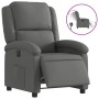 Sillón reclinable eléctrico de tela gris oscuro de , Sillones - Ref: Foro24-3204141, Precio: 253,08 €, Descuento: %