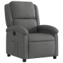 Sillón reclinable eléctrico de tela gris oscuro de , Sillones - Ref: Foro24-3204141, Precio: 253,08 €, Descuento: %