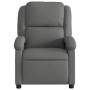 Sillón reclinable eléctrico de tela gris oscuro de , Sillones - Ref: Foro24-3204141, Precio: 253,08 €, Descuento: %