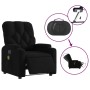 Sillón reclinable de masaje eléctrico tela negro de , Sillones - Ref: Foro24-3204700, Precio: 289,99 €, Descuento: %