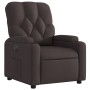 Sillón reclinable eléctrico tela marrón oscuro de , Sillones - Ref: Foro24-3204691, Precio: 251,62 €, Descuento: %