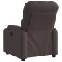 Sillón reclinable eléctrico tela marrón oscuro de , Sillones - Ref: Foro24-3204691, Precio: 251,62 €, Descuento: %