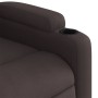 Sillón reclinable eléctrico tela marrón oscuro de , Sillones - Ref: Foro24-3204691, Precio: 251,62 €, Descuento: %