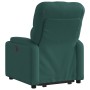 Sillón reclinable elevable tela verde oscuro de , Sillones - Ref: Foro24-3204716, Precio: 271,91 €, Descuento: %