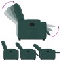 Dark green fabric lifting recliner by , Armchairs - Ref: Foro24-3204716, Price: 271,91 €, Discount: %