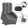 Sillón eléctrico reclinable elevable de tela gris oscuro de , Sillones - Ref: Foro24-3204117, Precio: 300,31 €, Descuento: %