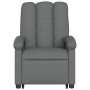 Sillón eléctrico reclinable elevable de tela gris oscuro de , Sillones - Ref: Foro24-3204117, Precio: 310,37 €, Descuento: %