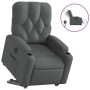 Sillón eléctrico reclinable elevable de tela gris oscuro de , Sillones - Ref: Foro24-3204735, Precio: 312,40 €, Descuento: %