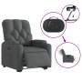 Sillón eléctrico reclinable elevable de tela gris oscuro de , Sillones - Ref: Foro24-3204735, Precio: 312,40 €, Descuento: %