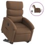 Sillón eléctrico reclinable elevable de tela marrón de , Sillones - Ref: Foro24-3204006, Precio: 307,86 €, Descuento: %