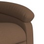 Sillón eléctrico reclinable elevable de tela marrón de , Sillones - Ref: Foro24-3204006, Precio: 307,86 €, Descuento: %